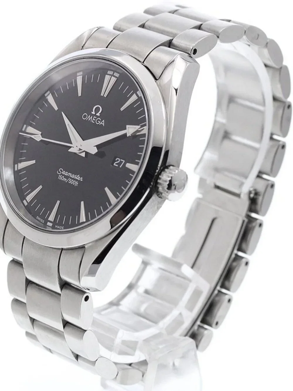 OMEGA Seamaster Aqua Terra 2517.50 Date Black Dial Quartz Men's Watch_959557